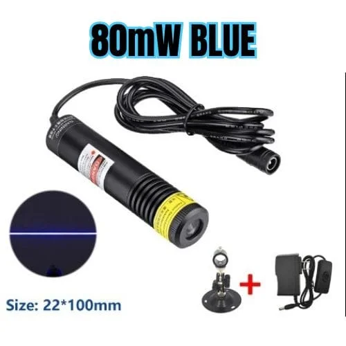 80mw Blue Laser Line